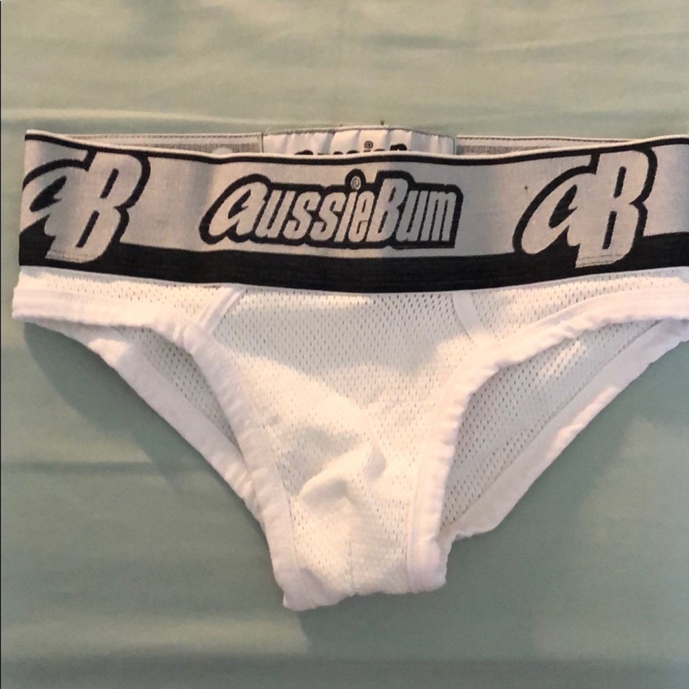 AussieBum mesh brief